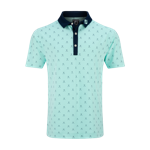 Stretch Pique Golf Print