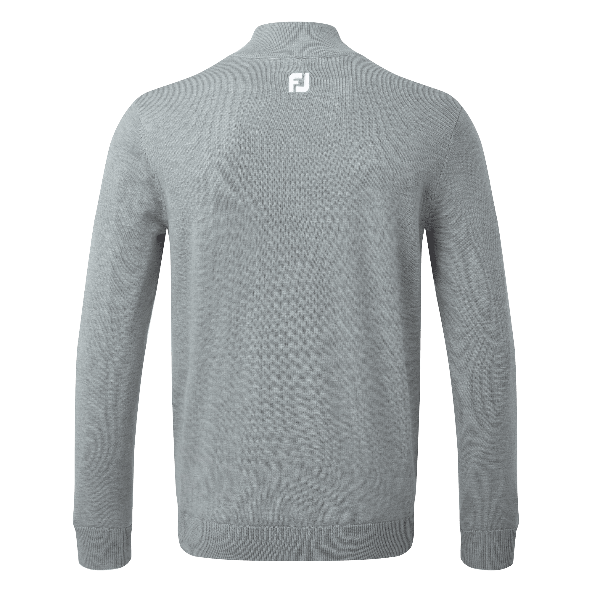 Wool Blend Half-Zip Lined Pullover