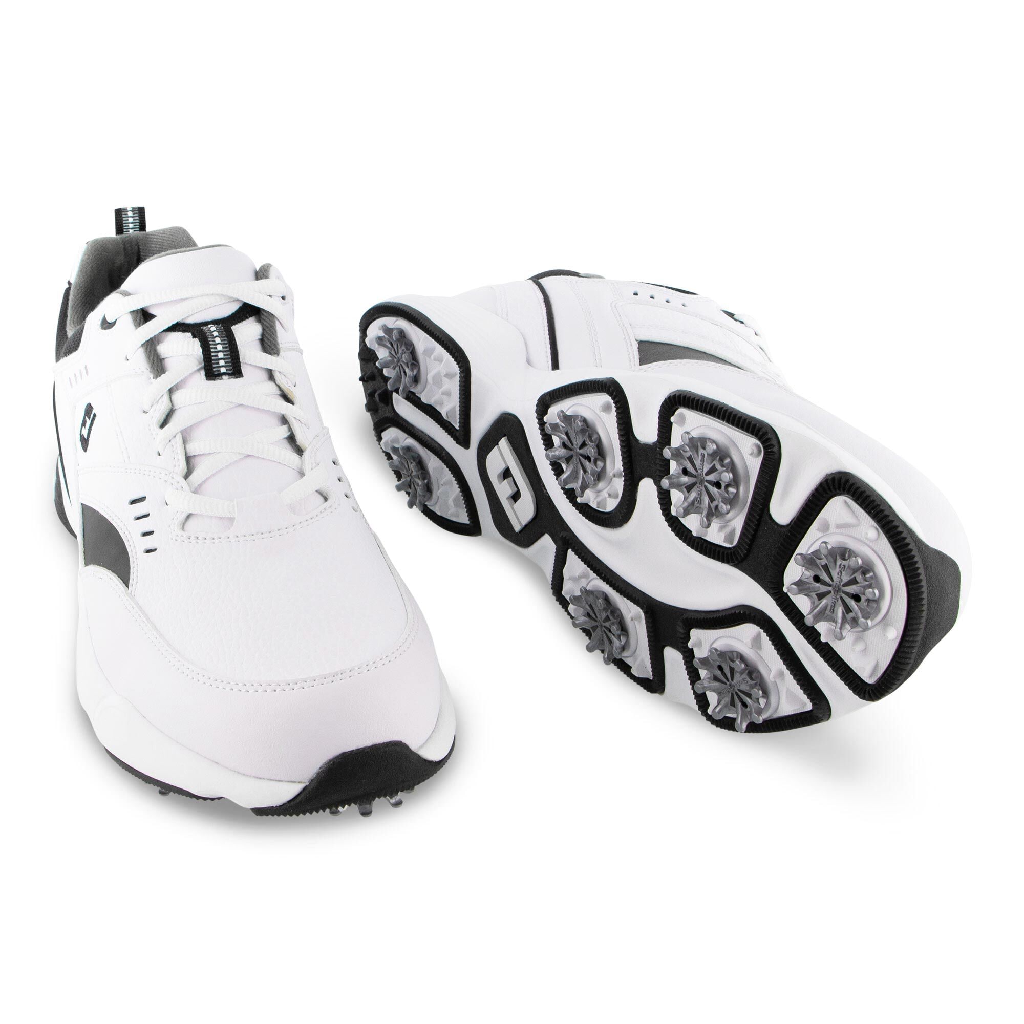 Mens wide width golf hot sale shoes