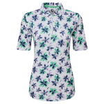 Floral Print Lisle