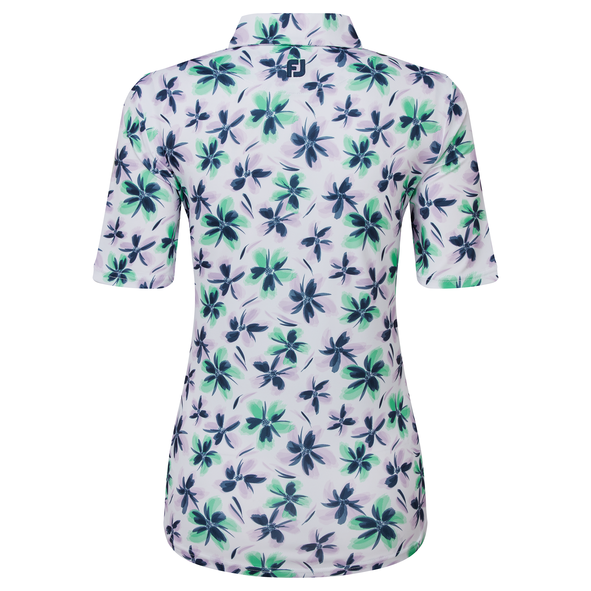 Floral Print Lisle