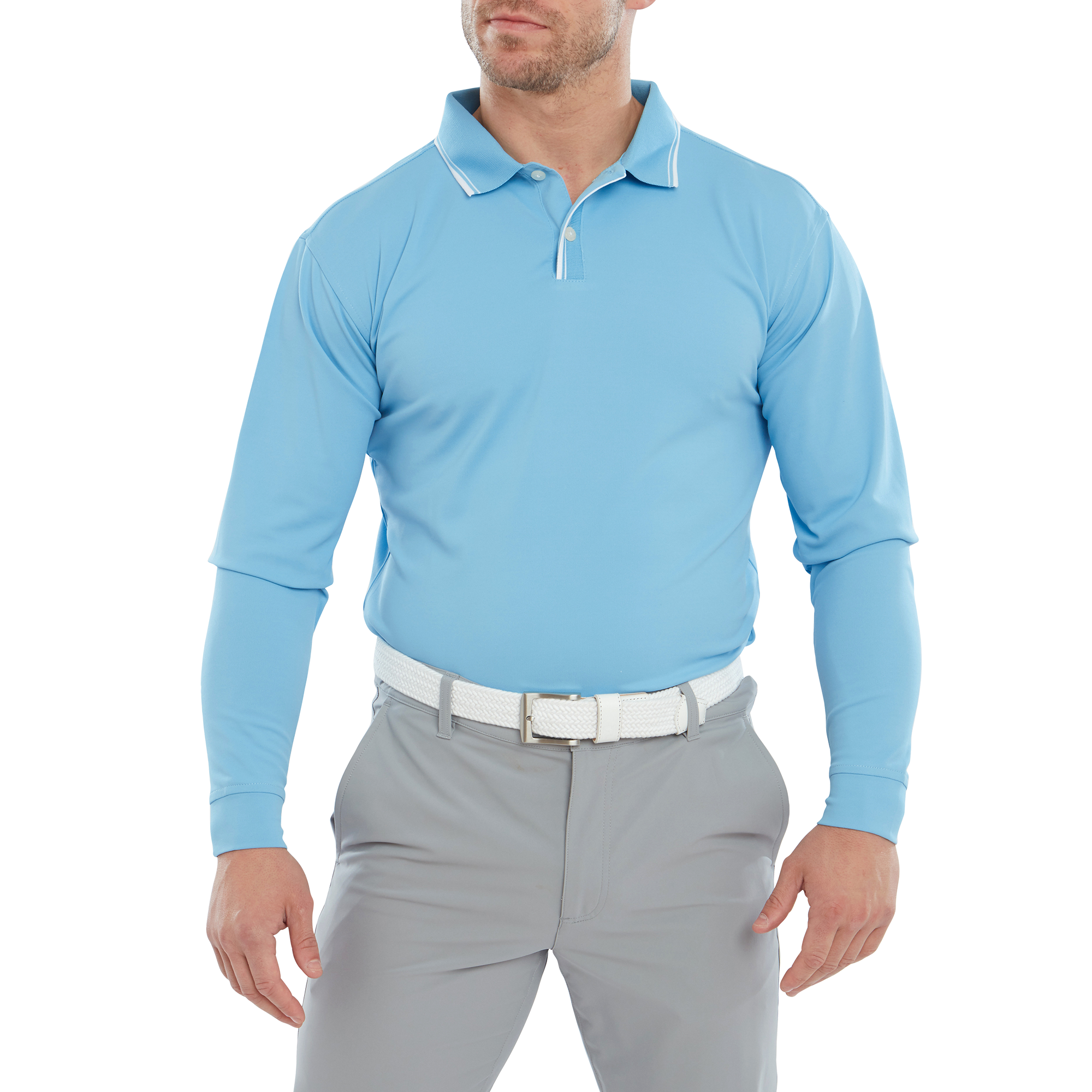 Lightweight Long Sleeve Sun Protection Pique