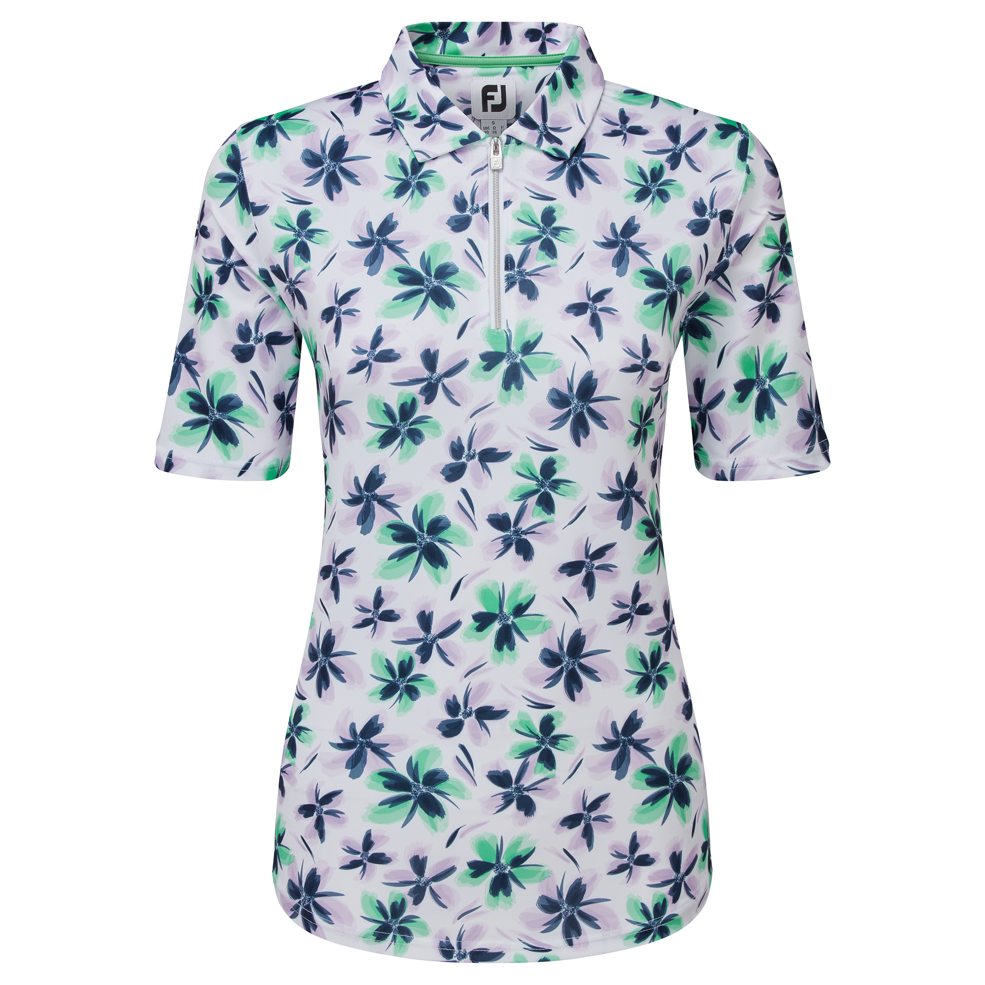 Floral Print Lisle